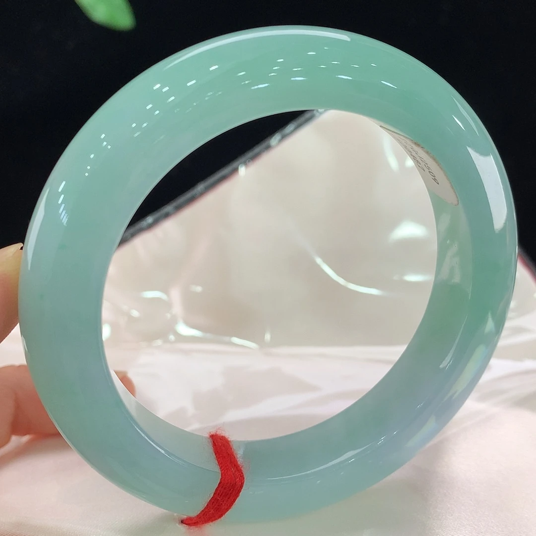 翡翠未镶嵌手镯0482