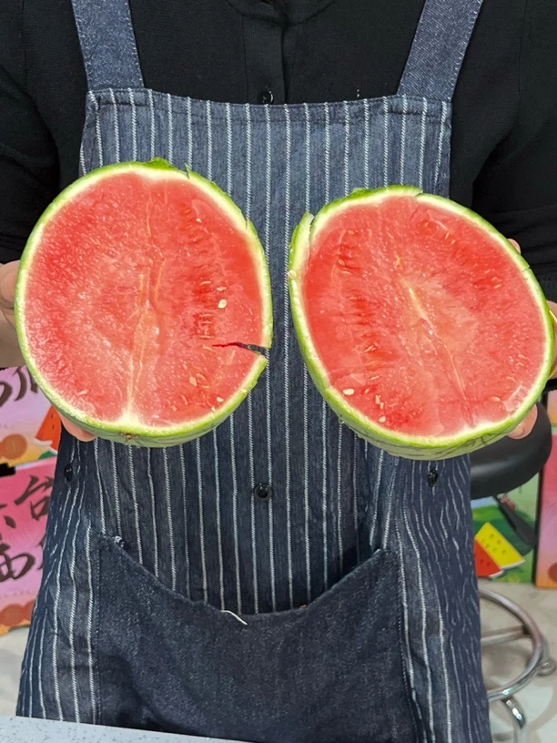 早春红玉西瓜 4粒装 清甜可口