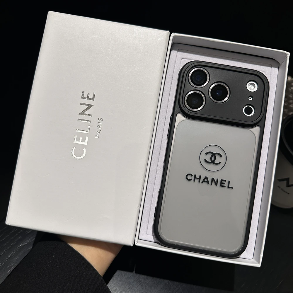 潮牌小香风iphone17promax手机壳苹果16磨砂黑15男女款14防摔适用