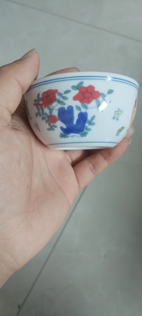 现代工艺品鸡缸杯