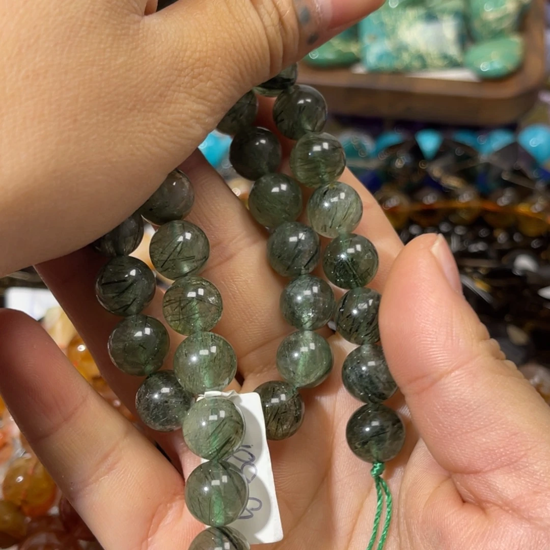 *****玛瑙/玉髓散珠绿发