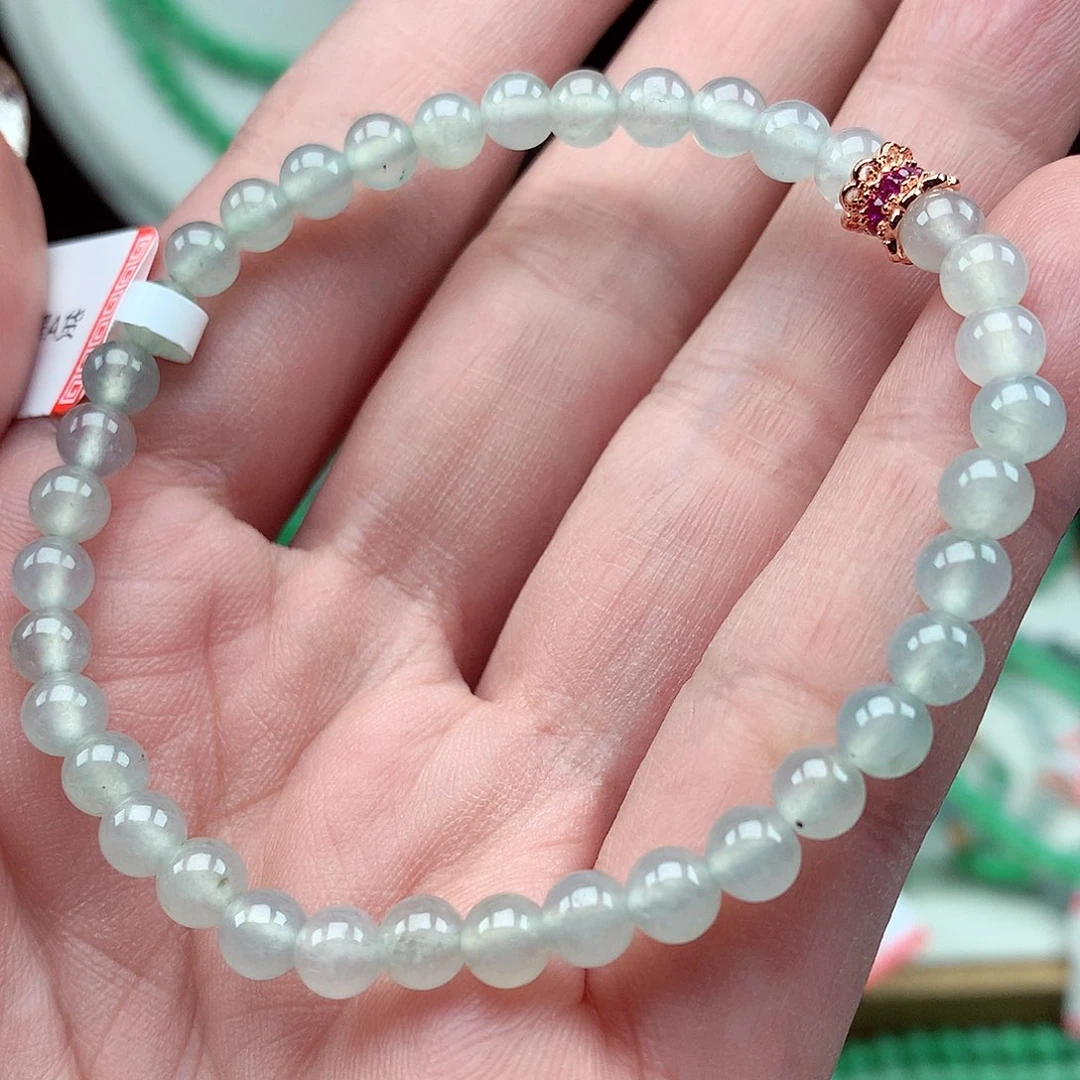 翡翠未镶嵌毛衣链