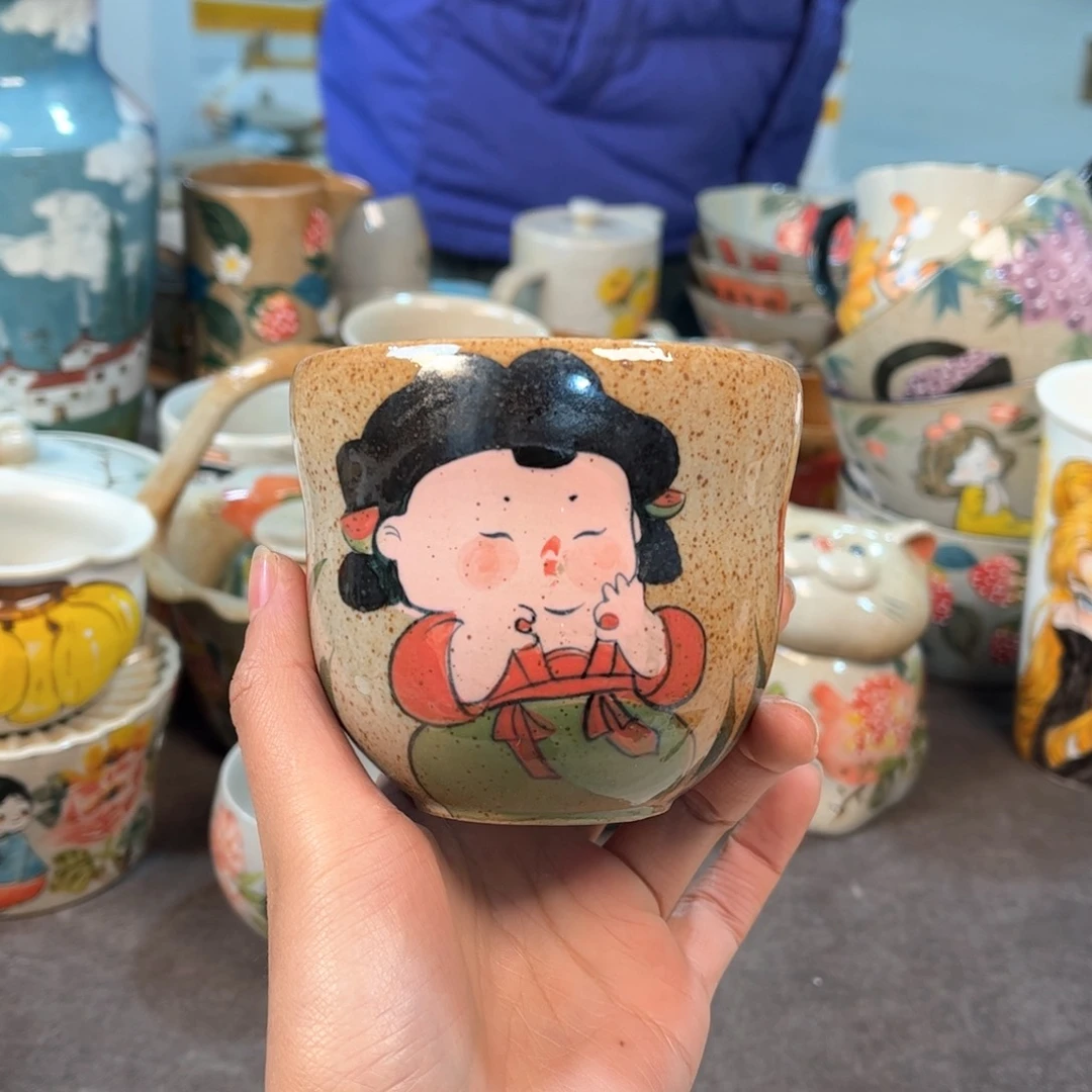 景德镇陶瓷手工杯