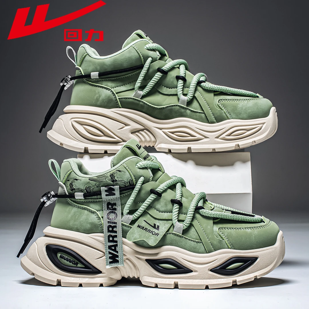 Warrior/回力秋冬新款运动休闲鞋2025爆款鞋子男款干净感痞帅男鞋
