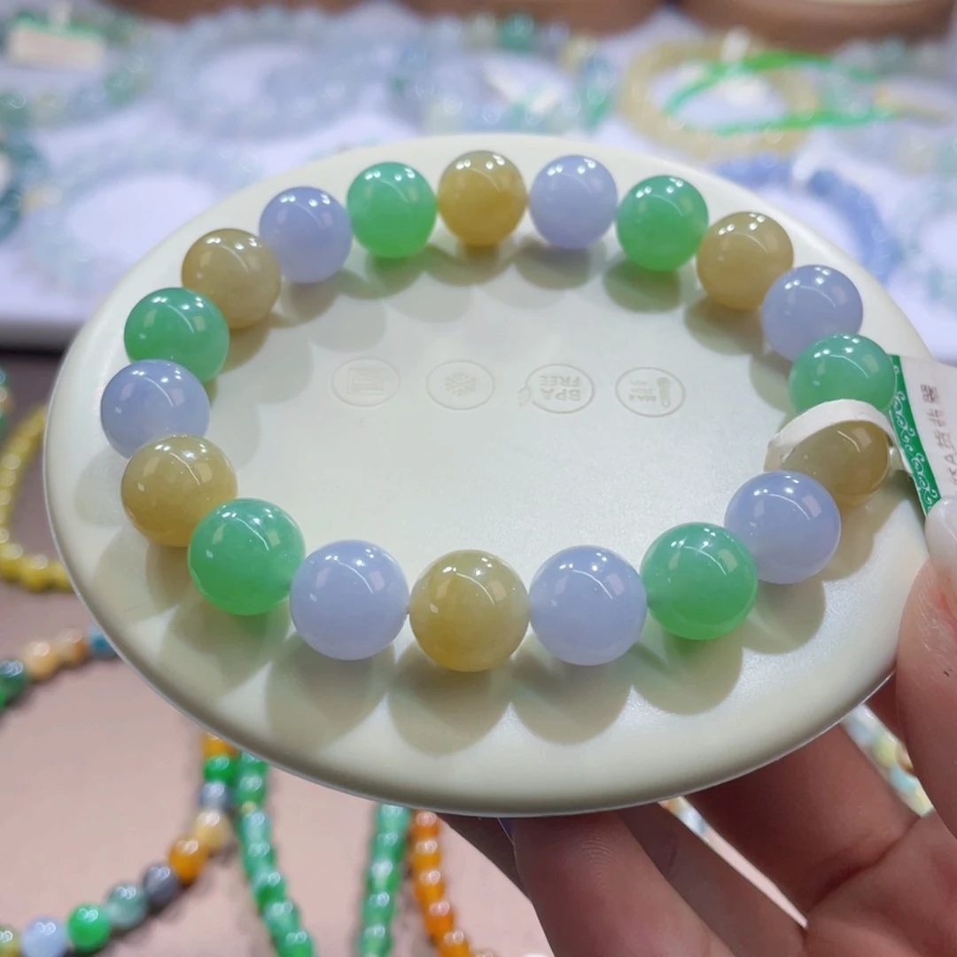 未镶嵌手链翡翠福禄寿卡10