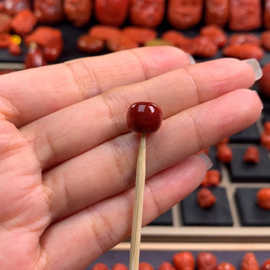 【闪购商品】南红玛瑙老型单珠10mm未镶嵌