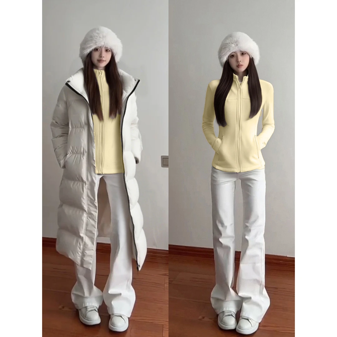 冲锋衣抓绒内胆摇粒绒修身短外套加绒女秋冬大衣短款内搭初冬卫衣