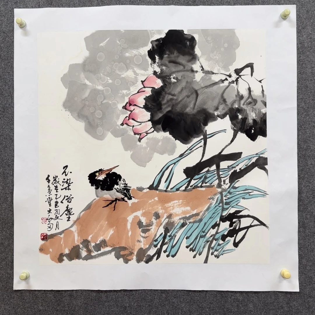 国画大雷老师手绘作品