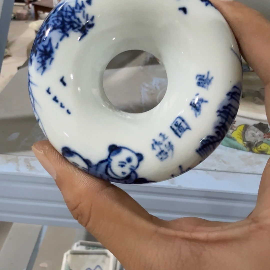 瓷片摆件等方式在不同部位上都