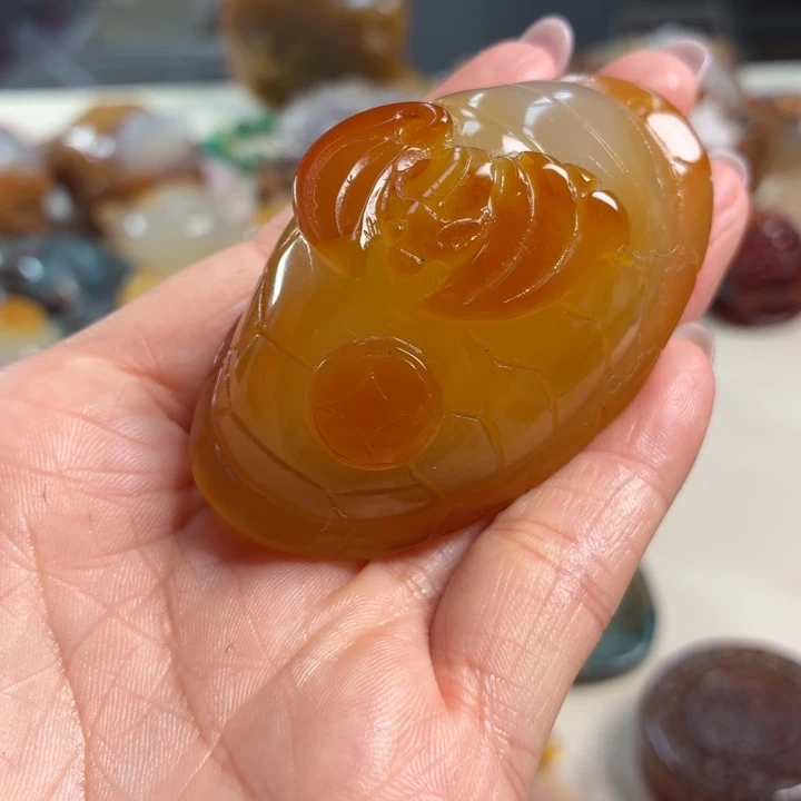 玛瑙/玉髓未镶嵌吊坠(不含链)