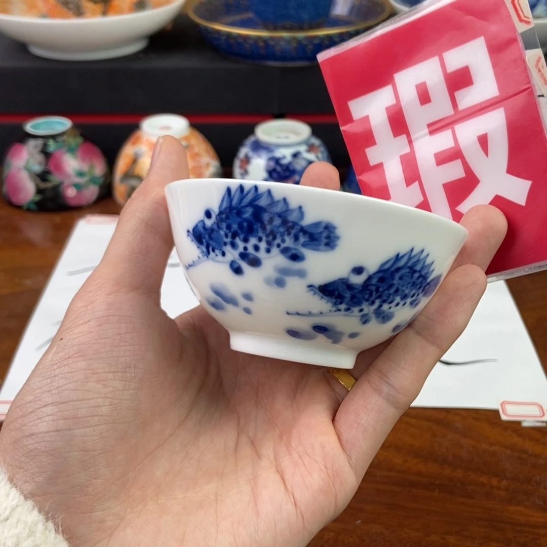 杯景德镇手绘陶瓷艺术