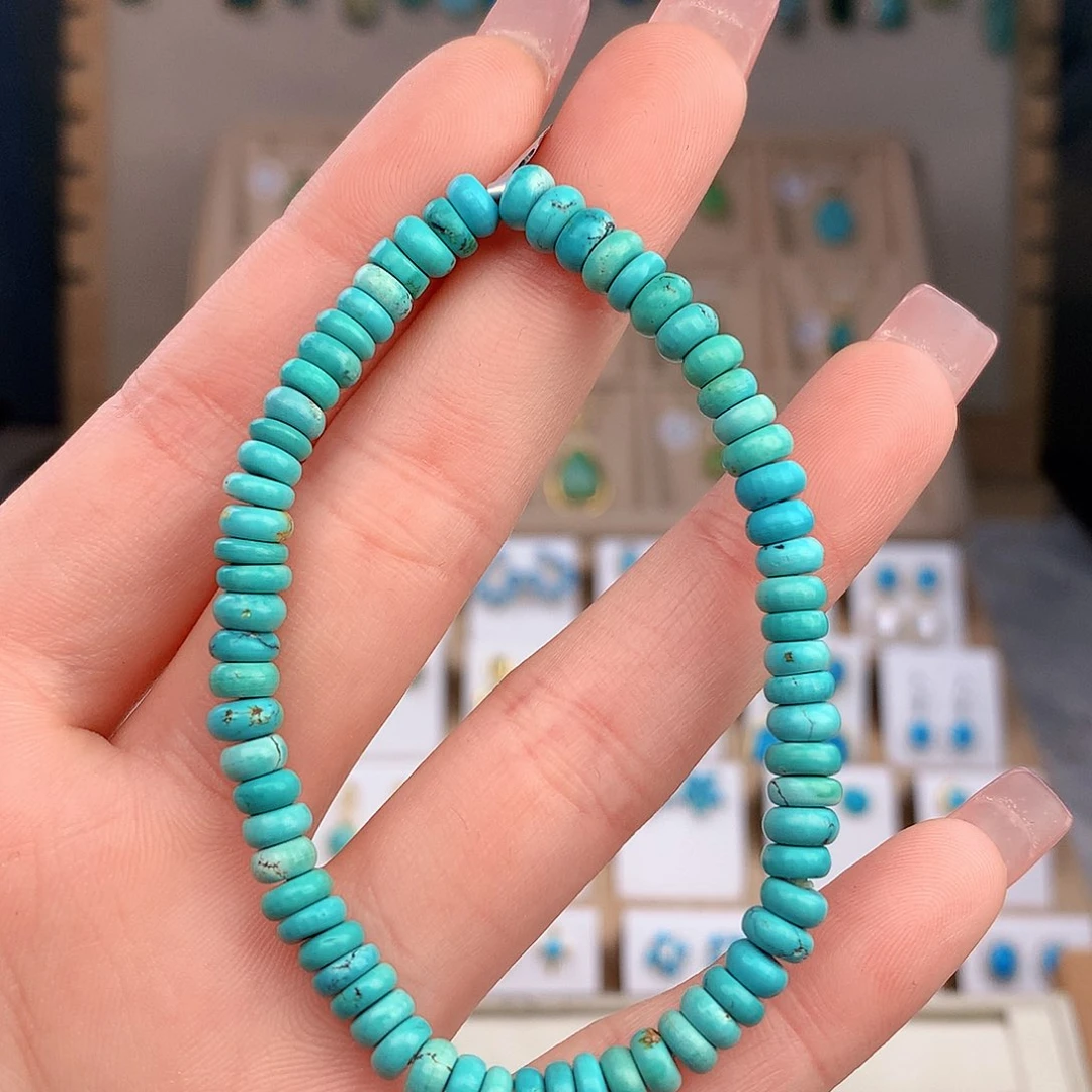 未镶嵌绿松石手链