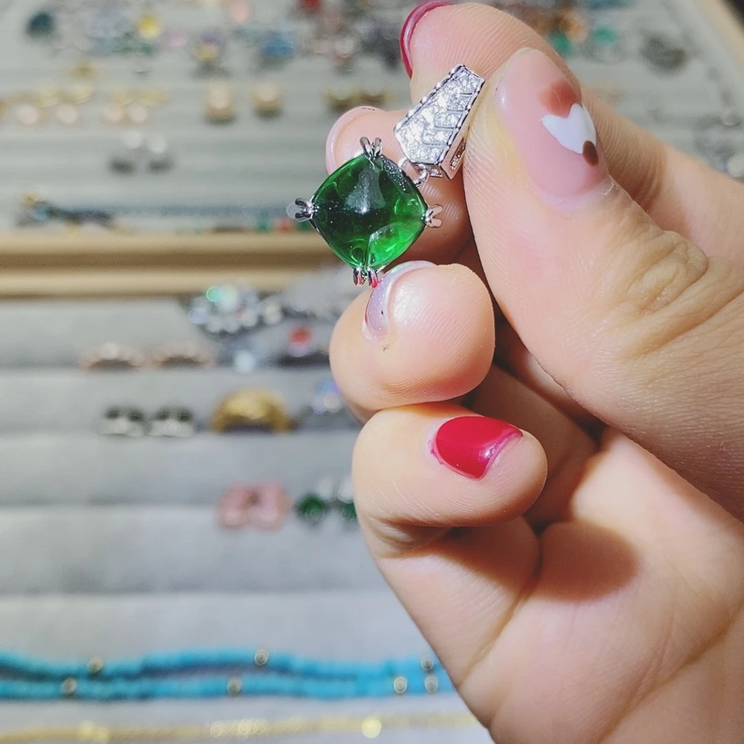 【闪购商品】托帕石耳饰银S925镶嵌