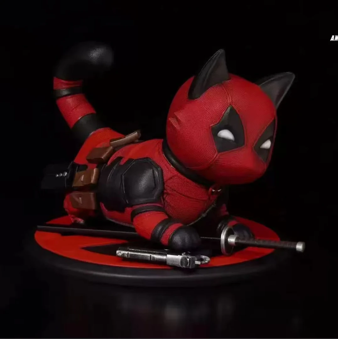 死侍猫 树脂手办