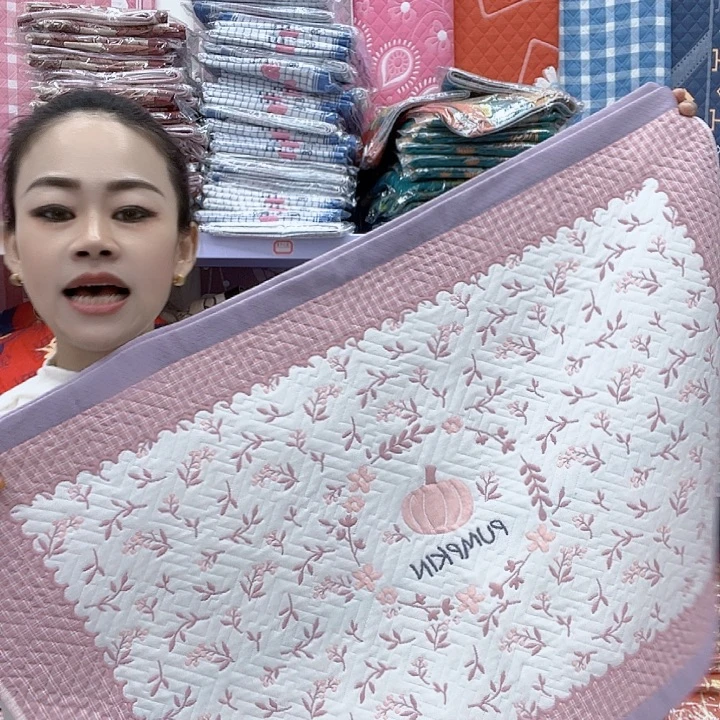 棉紫色小南瓜纯棉