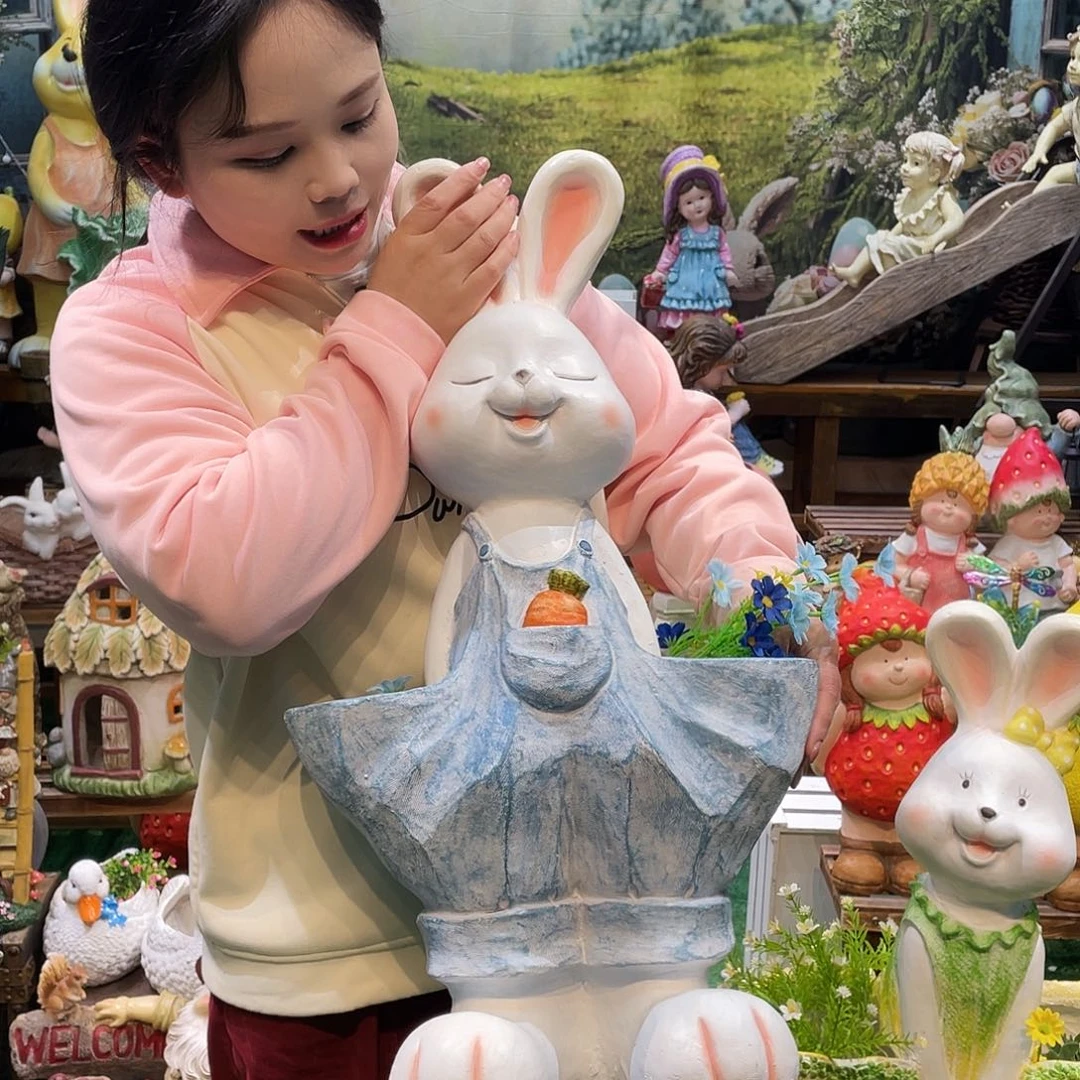 摆件花园摆件红红火火