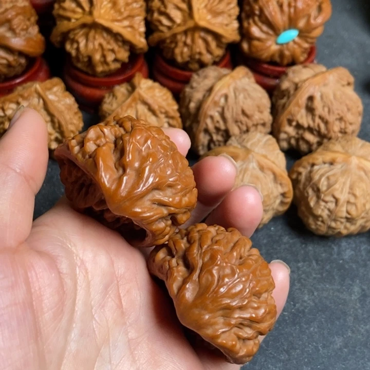 文玩核桃把件蛇蛇