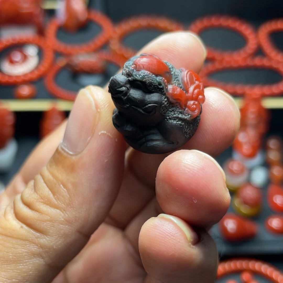 南红玛瑙未镶嵌配饰