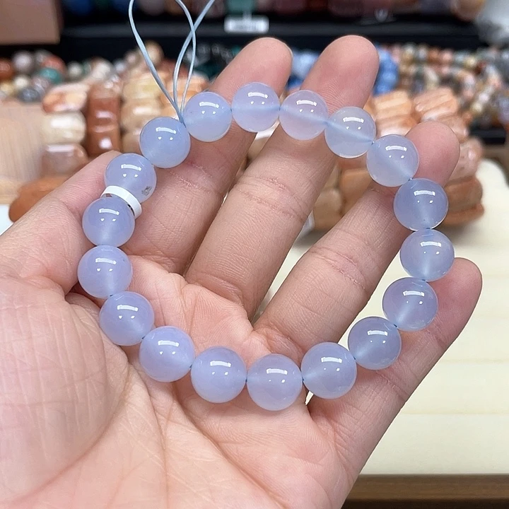 硅化珊瑚（珊瑚玉）手串未镶嵌萌*哒724