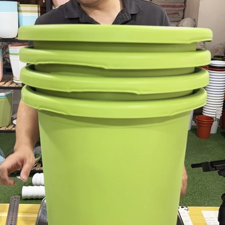 微瑕四季7号口33高33果绿色4个无托