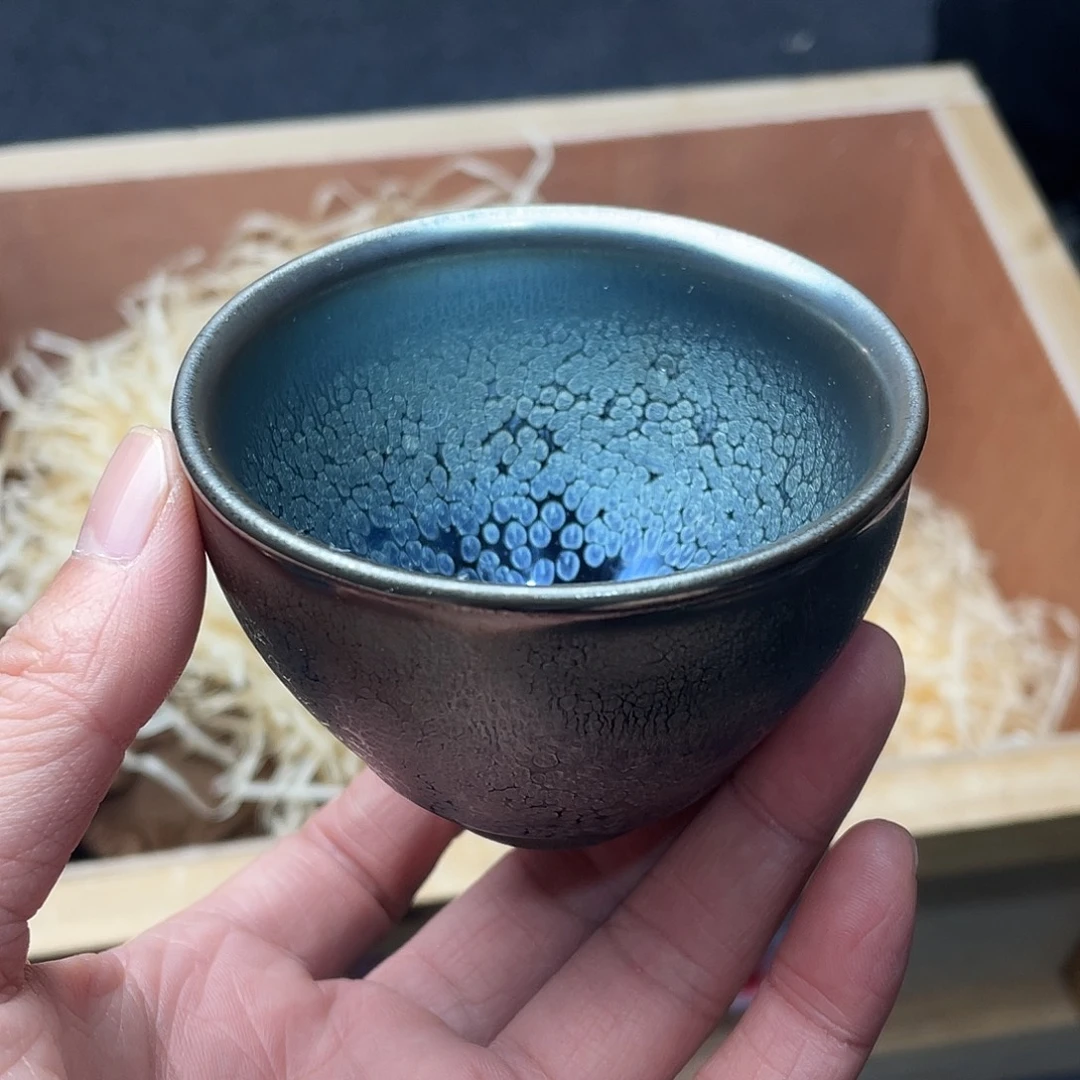 茶盏微瑕建盏主人杯一只