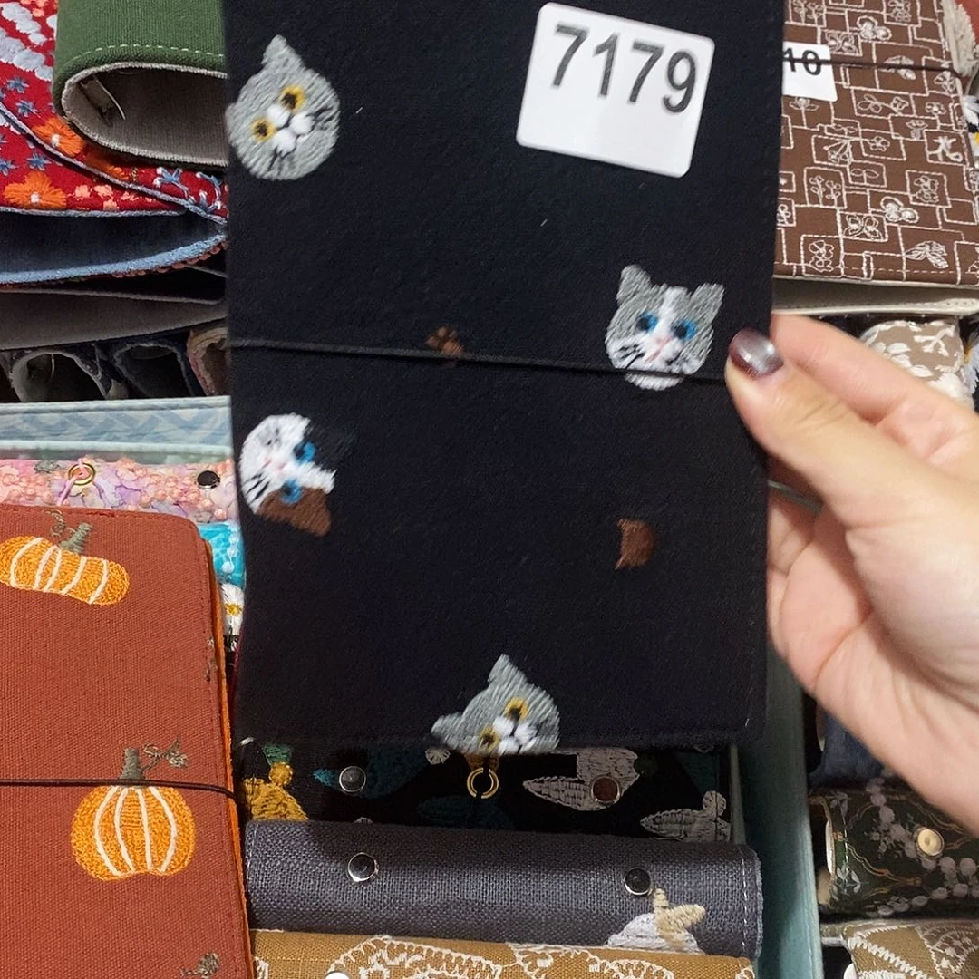 织绣A6活页送纸7179