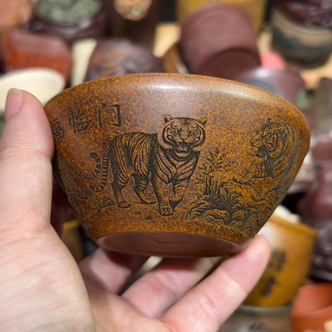 茶杯紫砂宜兴紫砂主人杯