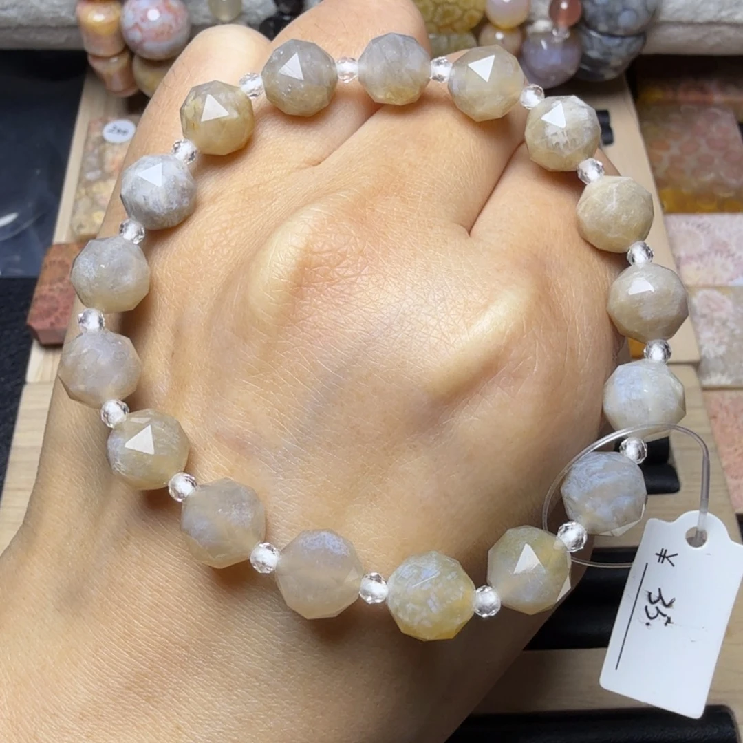 硅化玉未镶嵌又闪又冰透