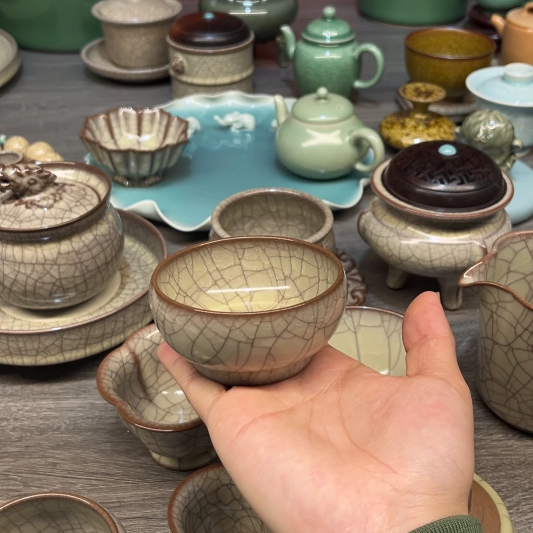陈卫星 传世哥窑 秋实杯