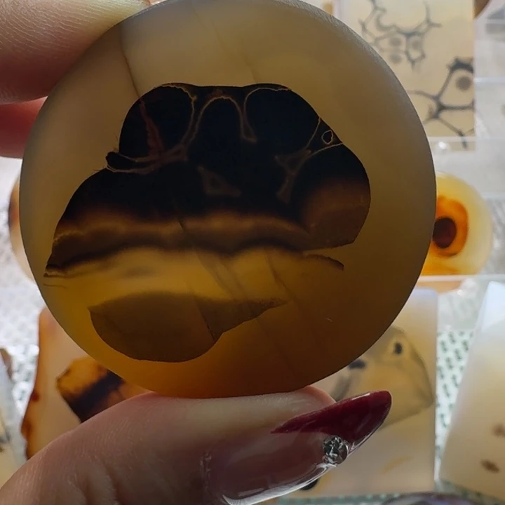 玛瑙/玉髓未镶嵌项链