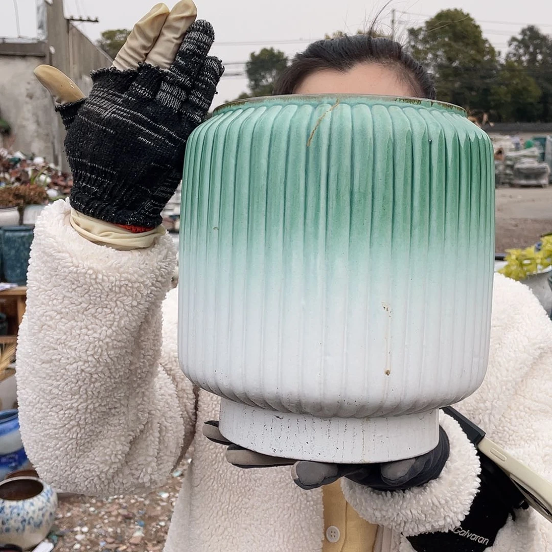 红陶王嫂花盆直播0222-564