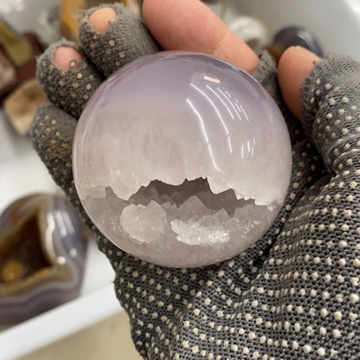 紫晶未镶嵌珠宝半成品