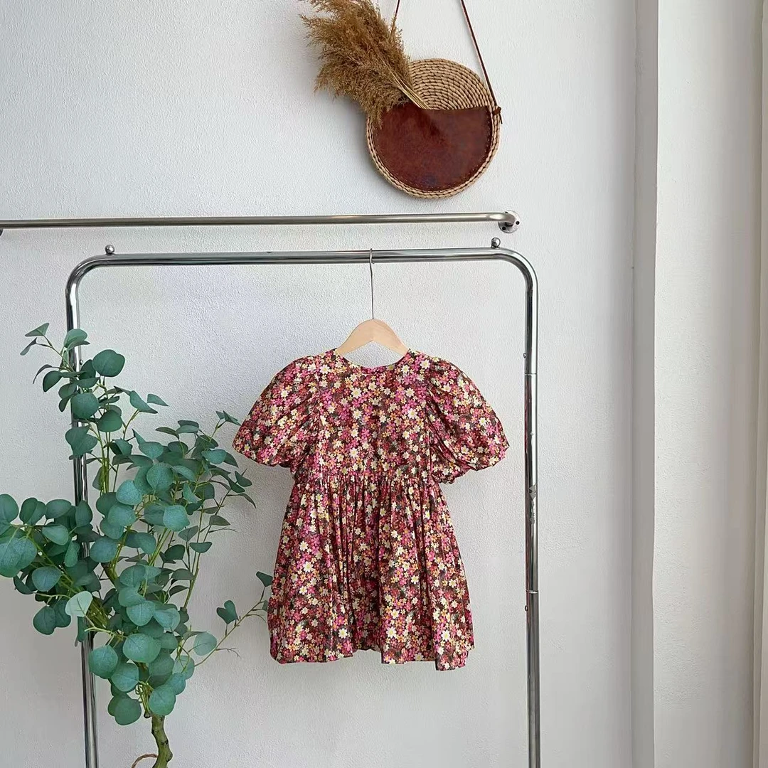 1513蛋浪漫粉连衣裙