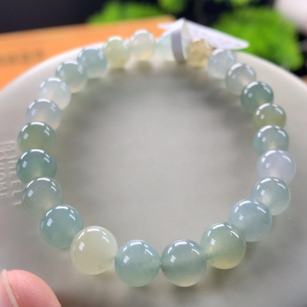 翡翠未镶嵌手链卡8