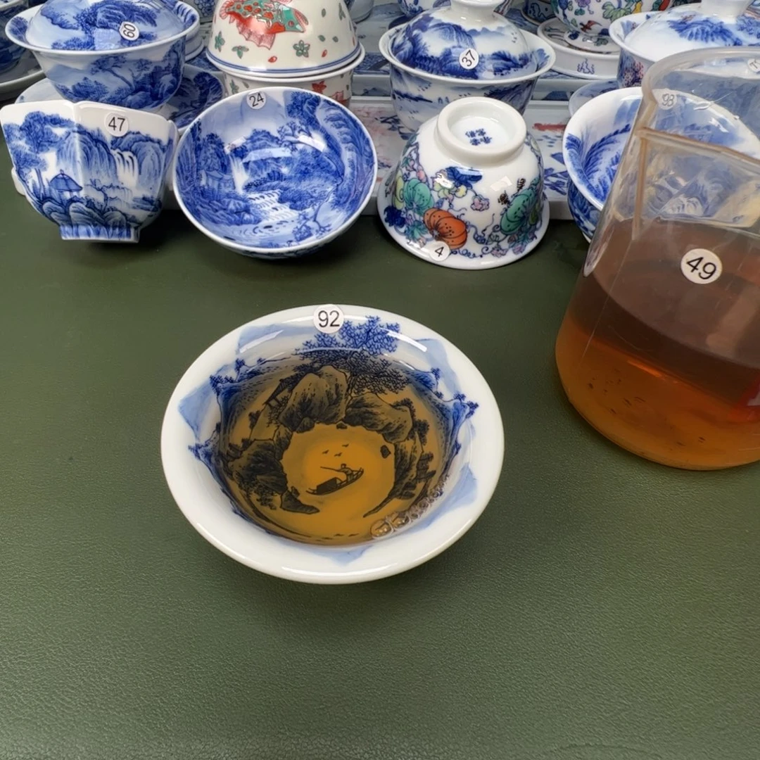 景德镇纯手工纯手绘茶具木木92