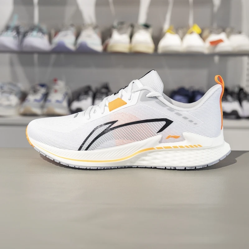 李宁追风跑鞋2024春季新款男子防滑耐磨透气轻质缓震跑鞋ARBU003