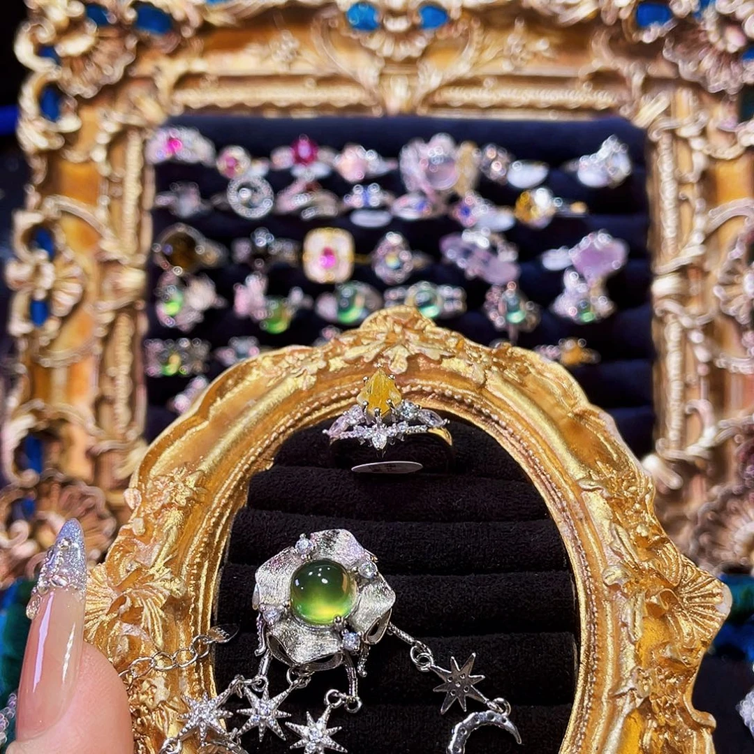 柚****925银柚子皮宝的新首饰