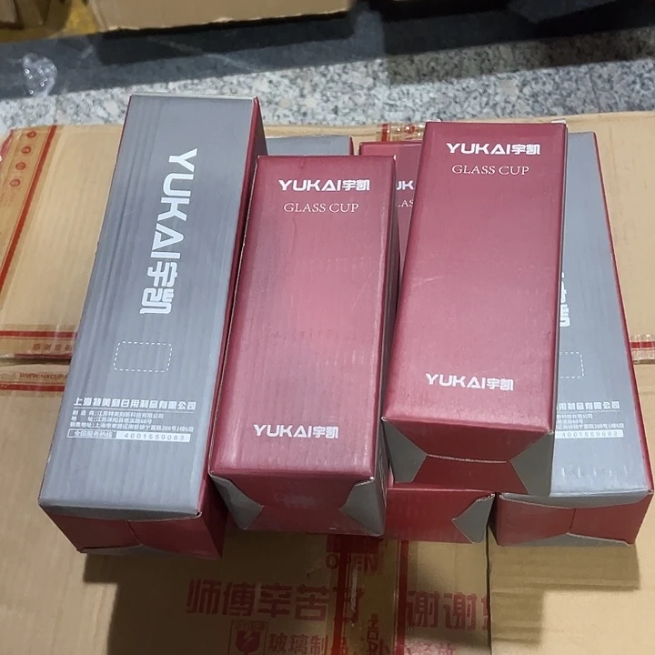 宇剀玻璃杯400400颜色随机玻璃杯