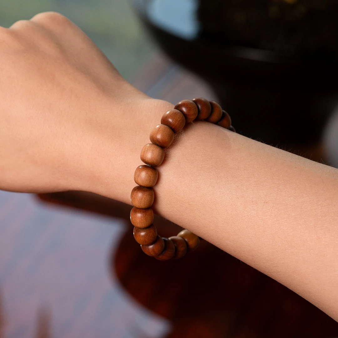 印度老山檀香 9/10mm/21颗 迈索尔正区老料 醇化老料 简单发货