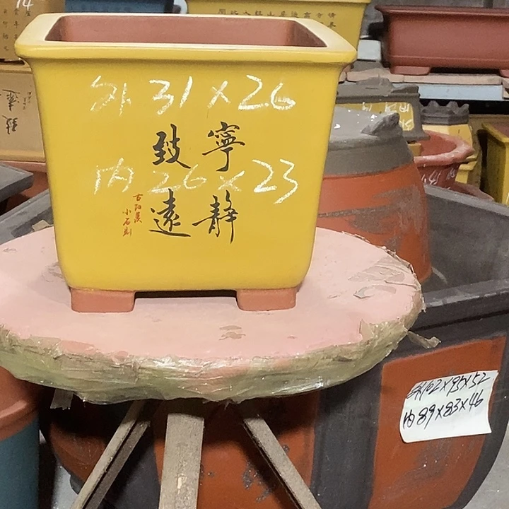 紫砂花盆花盆紫砂