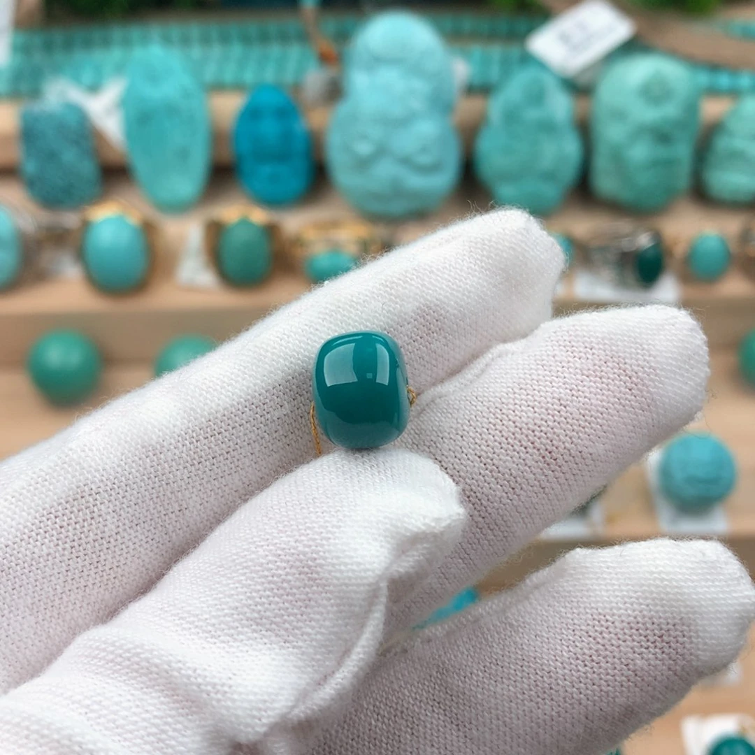 绿松石配饰未镶嵌10.7-8.7