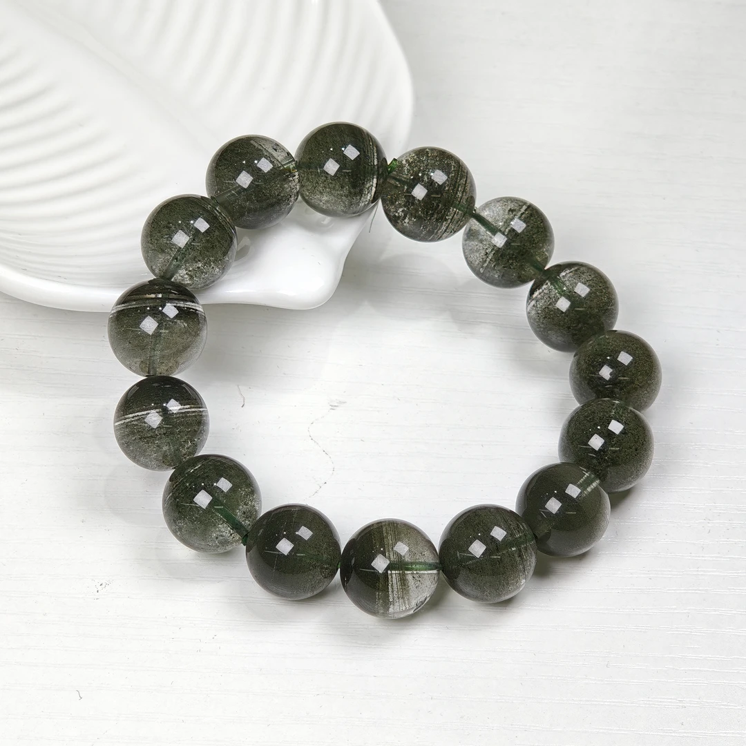 晶匠绿幽灵手串14mm+ 多样性发一  精选