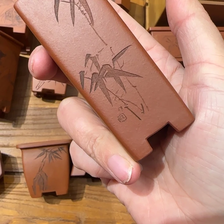 紫砂花盆《****9全手工制作
