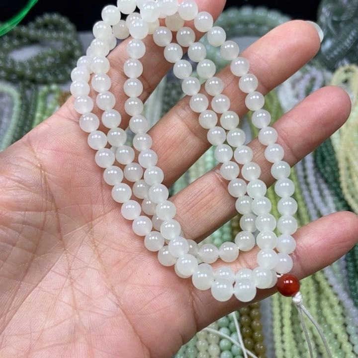 和田玉未镶嵌颈饰6