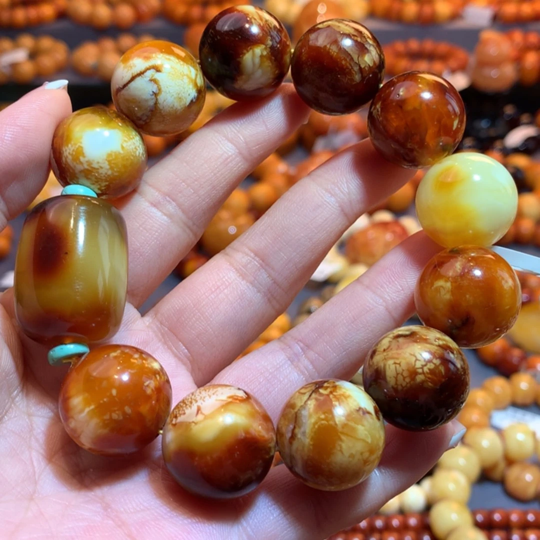 【闪购商品】未镶嵌蜜蜡手串蜜蜡手串