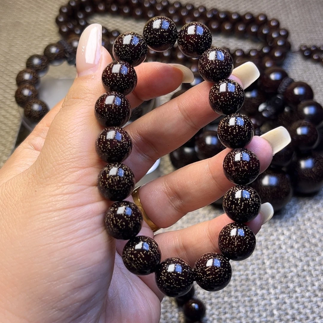 檀香紫檀（小叶紫檀）1.2 17颗爆星