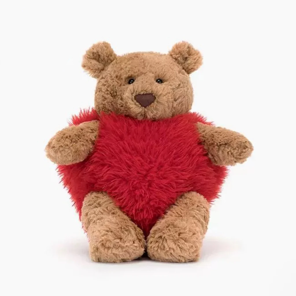 英国正品诞新品爱心巴塞罗熊情人节礼物玩偶送礼