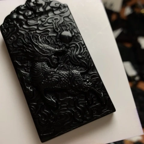 用****3天然缅甸a货钢琴黑挂件