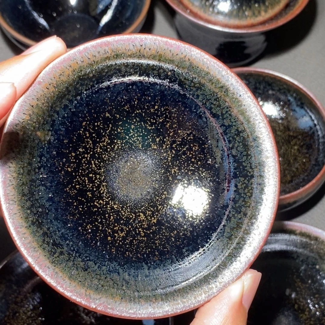 清***淮茶盏建盏主人杯一只
