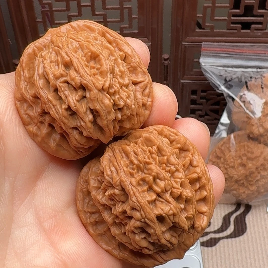 文玩核桃把件麦虎